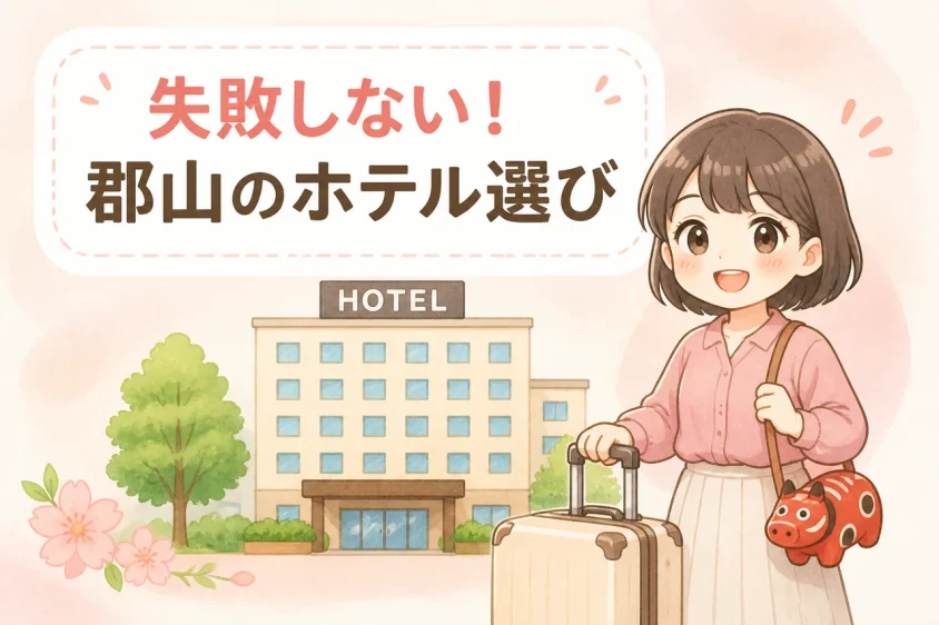 郡山での失敗しないホテルの選び方