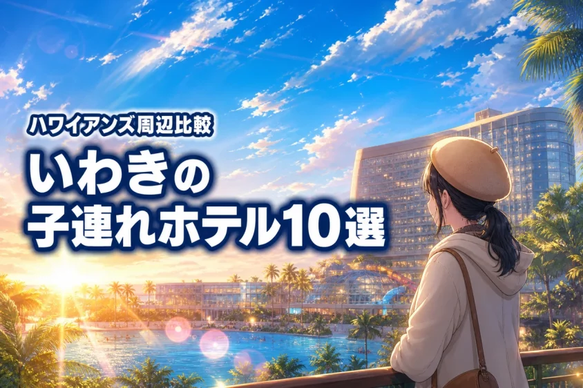 いわきで子連れに人気のホテルおすすめ10選！ハワイアンズ周辺の宿を徹底比較