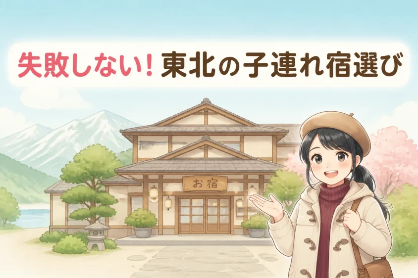 東北で子連れ向けの宿を選ぶポイント