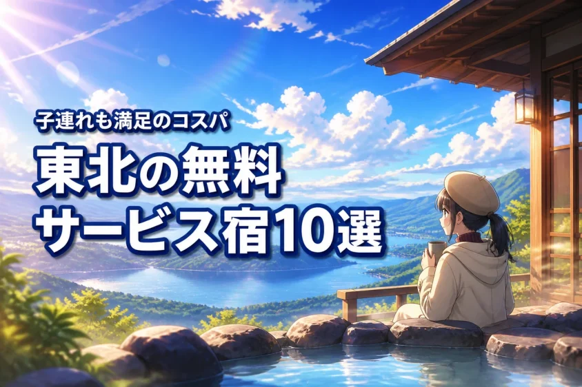 東北で無料サービスがすごい宿10選！子連れも満足のコスパ最強ホテル