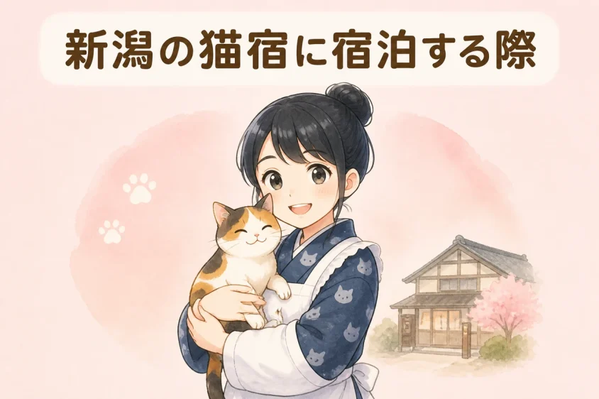 新潟の猫宿に宿泊する際のデメリット3つ