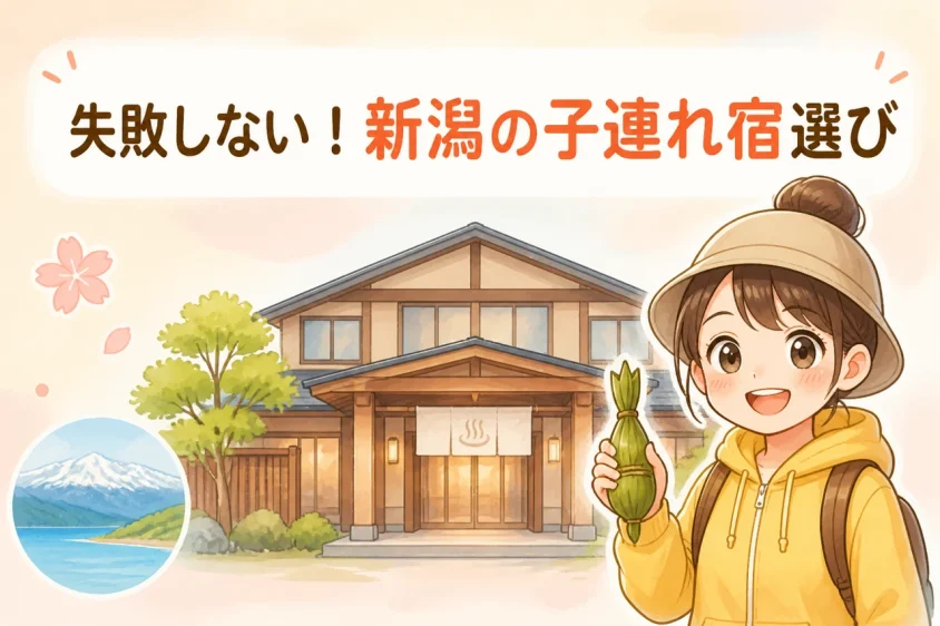 失敗しない新潟の子連れ宿の選び方