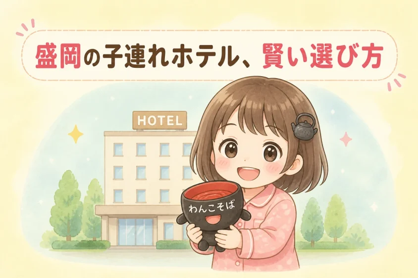 盛岡で子連れホテルを選ぶ際のポイント