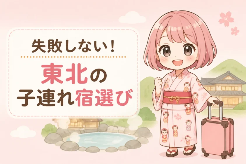 東北で子供向け宿を選ぶ際のポイント