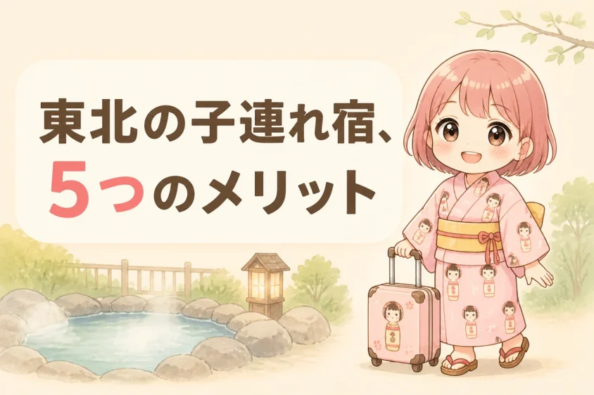 東北の子供が楽しめる宿に泊まるメリット5つ