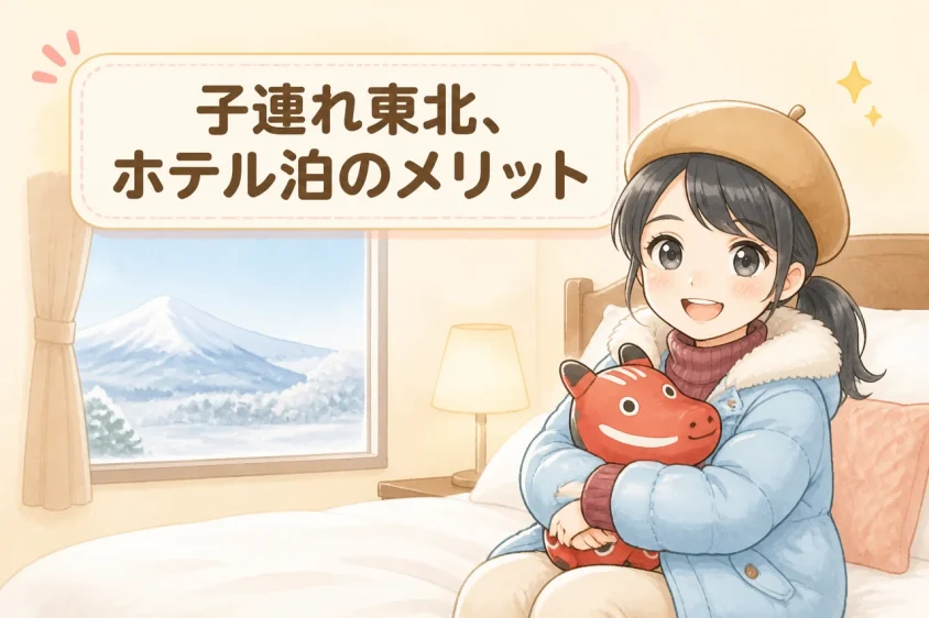 子連れで東北のホテルを満喫するメリット