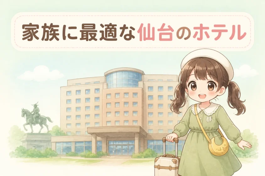 家族に最適な仙台のホテルの選び方